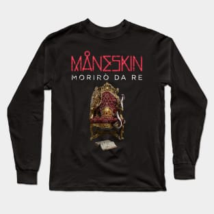 MANESKIN - MORIRO DA RE RETRO Long Sleeve T-Shirt